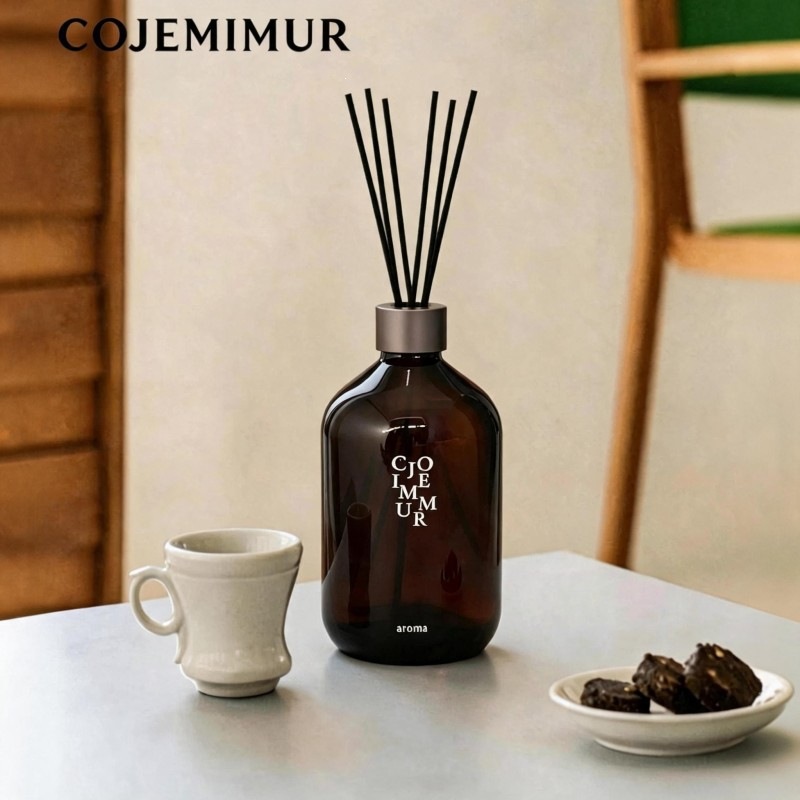 Home Fragrance Brand - 500mlリードディフューザーセット、長持ちするホームフレグランス、フレッシュデイジーの香り、寝室、オフィス、ホテル用消臭剤