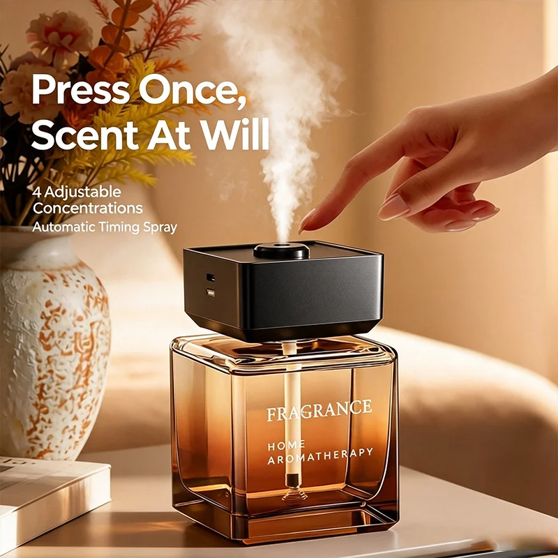 Home And You Fragrance Diffuser - ホームフレグランススプレー ホテルグレード 自動芳香スプレー 長時間持続 消臭剤 寝室