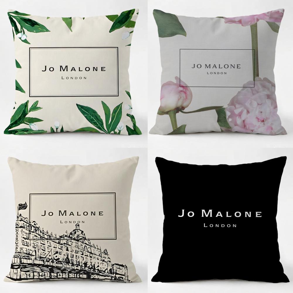 Home Fragrance Jo Malone - 高級フレグランス ジョーマローン ロンドン-L クッションカバー 毎日洗えるリネン枕カバー ソフト