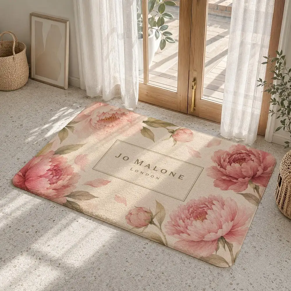 Home Fragrance Jo Malone - 香りをイメージしたスタイル J-Jo Malone フロアマット 滑り止めフットラグ 玄関廊下用