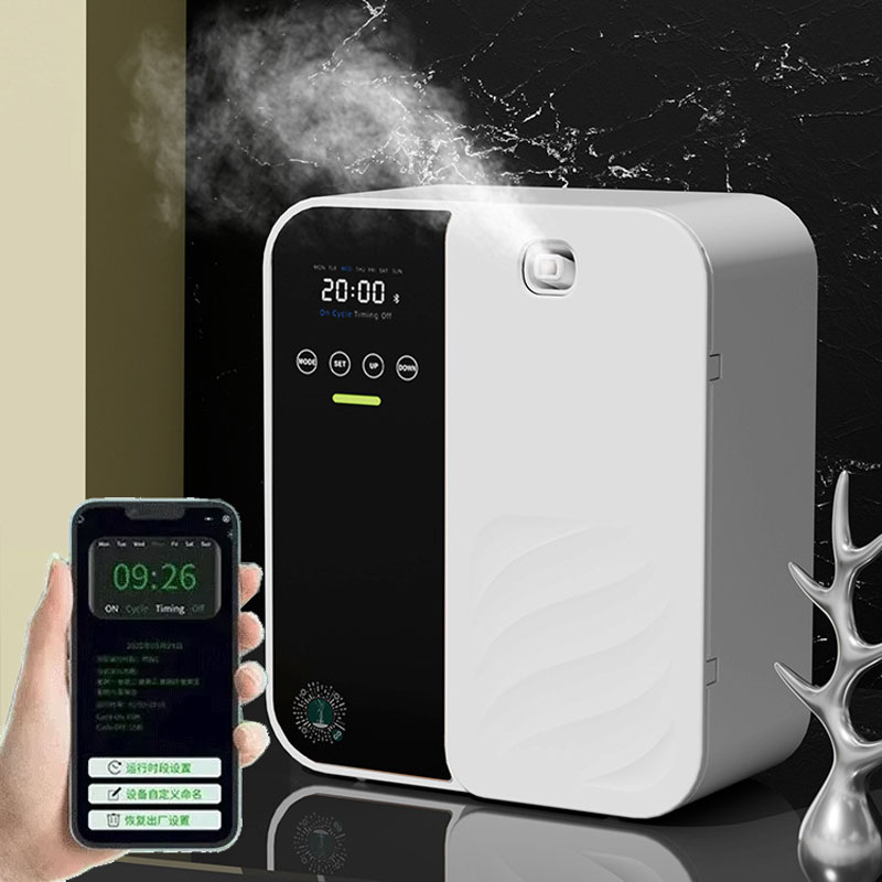 Home Fragrance Electric Diffuser - ホテルアロマディフューザーマシン壁掛けルームフレグランスディフューザーBluetooth電気香りディストリビューター家庭用電気香り