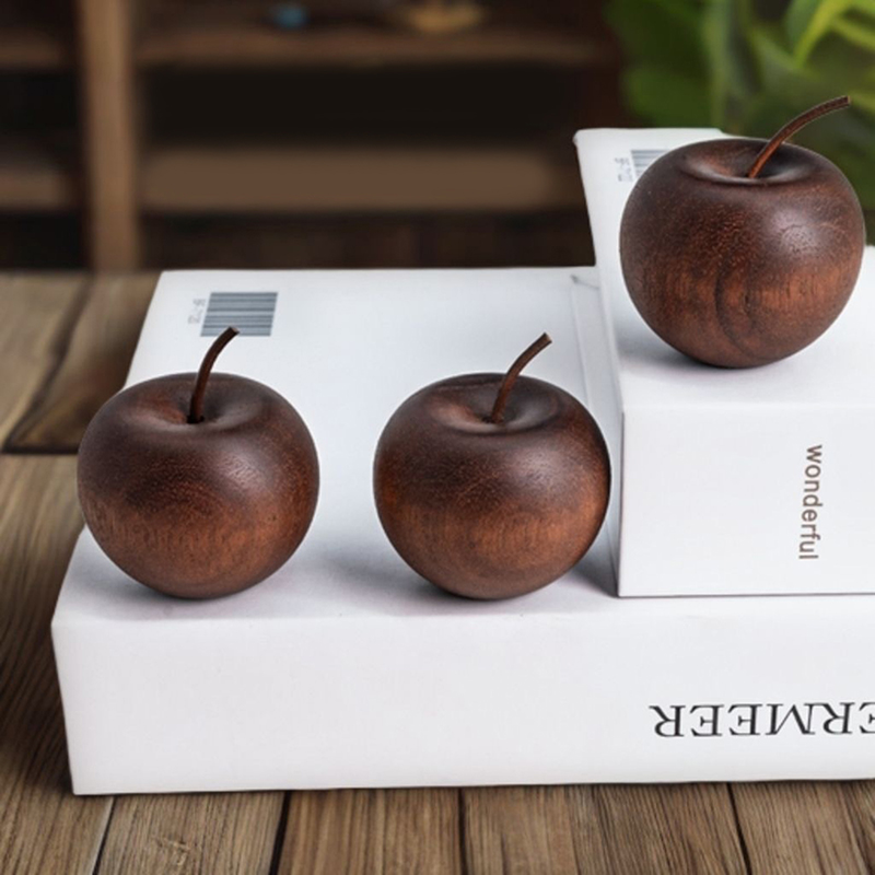 1 個の木製リンゴ型エッセンシャルオイルディフューザーフレグ - Home And You Fragrance Diffuser のレビューと価格