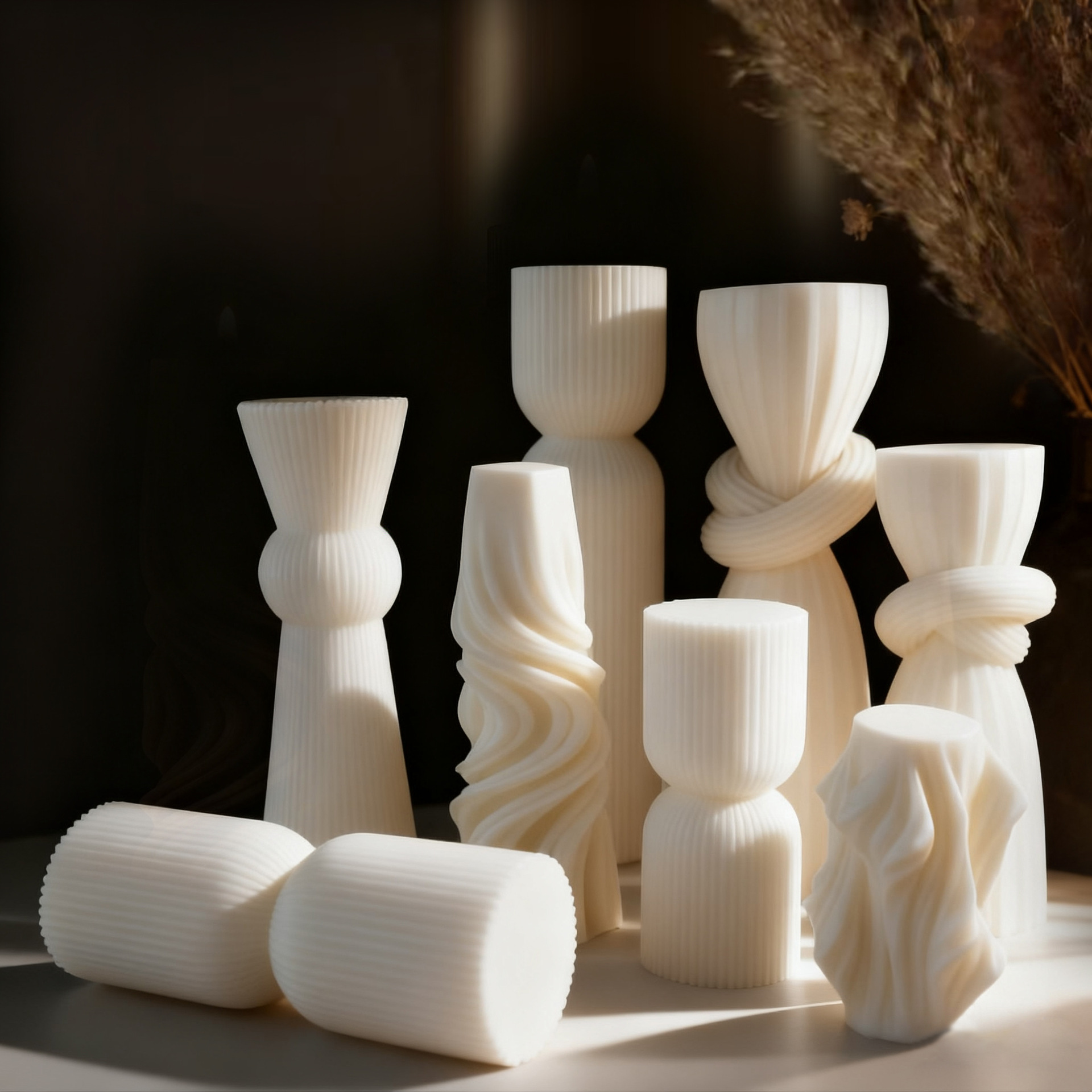 北欧ミニマリストホワイト香りのキャンドル雰囲気ホームデコレー - Home Fragrance Brand のレビューと価格