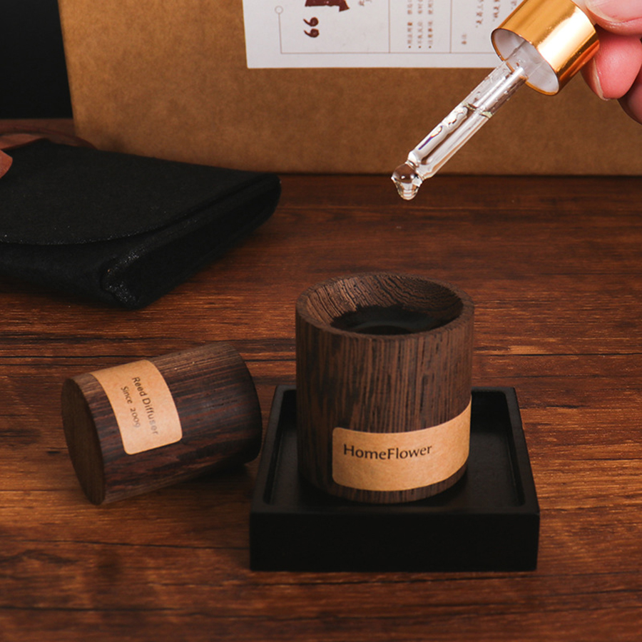 ブラックウォールナットエッセンシャルオイルディフューザー、室 - Home And You Fragrance Diffuser のレビューと価格