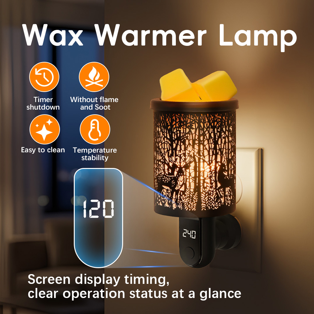 香り付きワックスメルティングバーナー アロマセラピーワックス - Home Fragrance Electric Diffuser のレビューと価格
