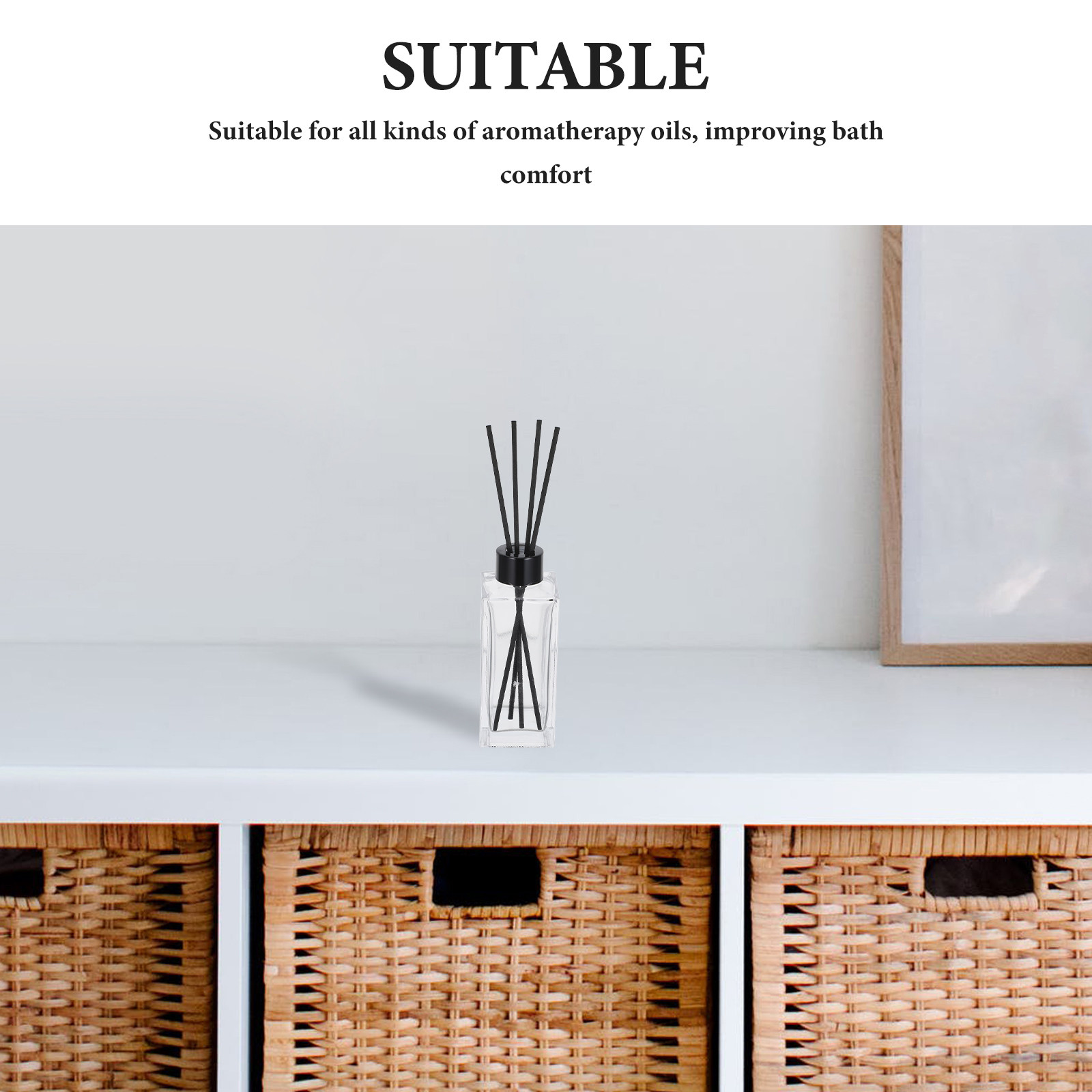 4 セットバスルームフレグランスディフューザーリード小型ミニ - Home And You Fragrance Diffuser のレビューと価格